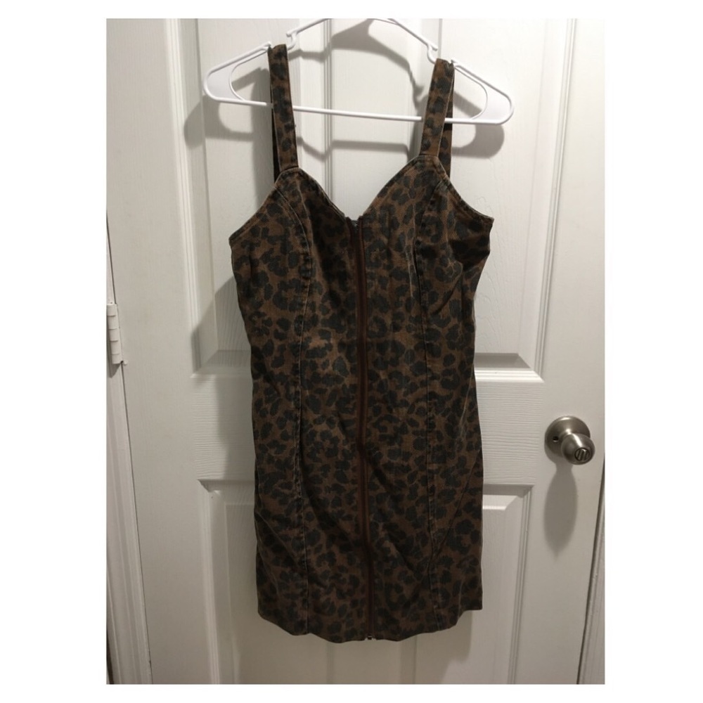 Cheetah Print Dress